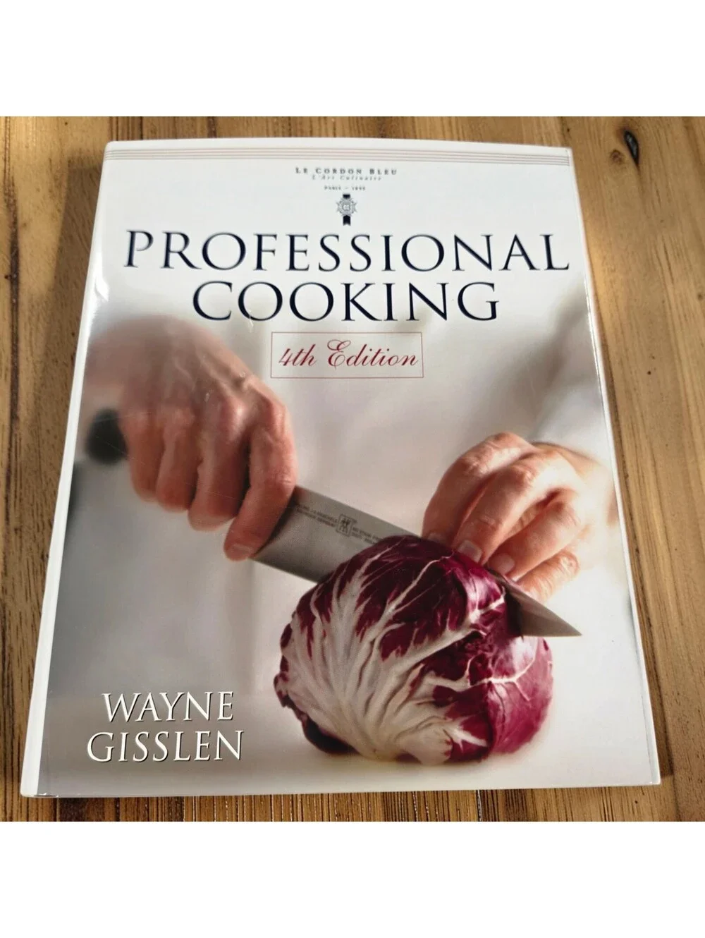 Professional Cooking Wayne Gisslen 4th Edition 1st Printing 1999 Hardcover